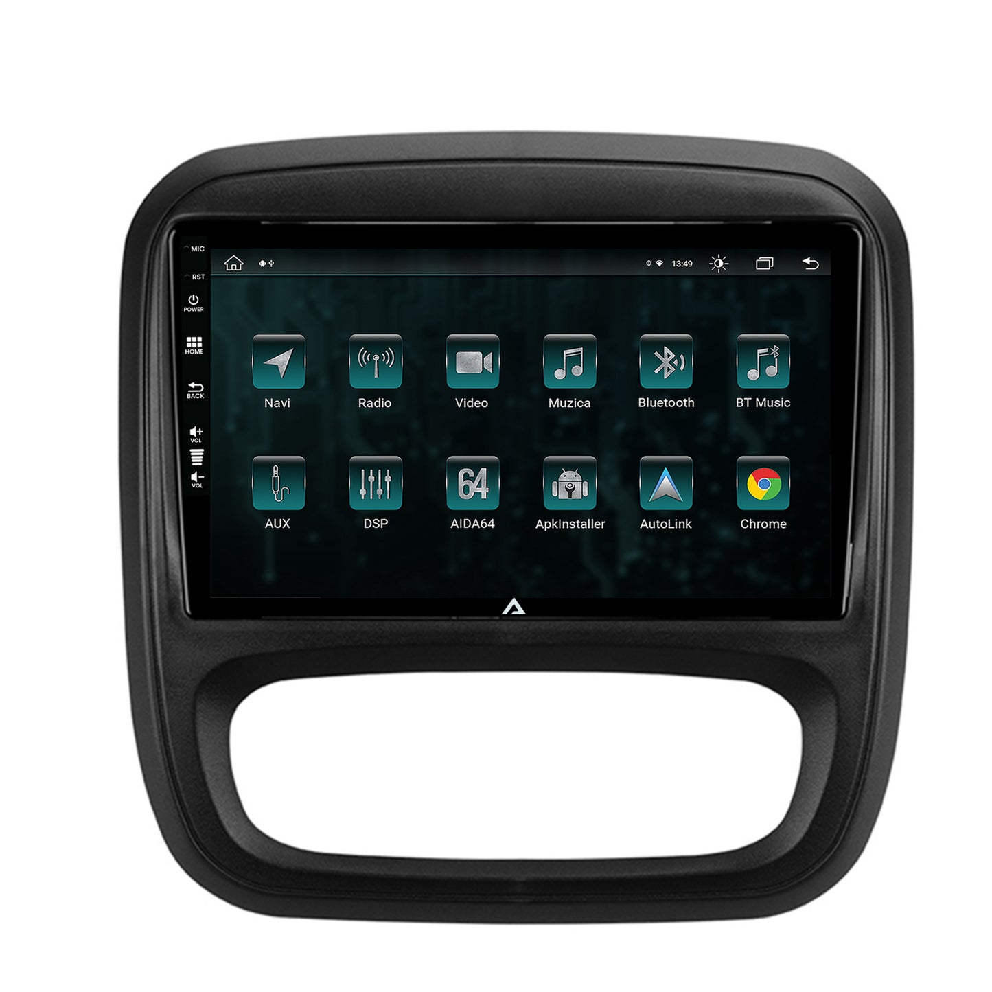 Navigatie Opel Vivaro / Renault Trafic / Fiat Talento (2014-2017), Android, Z-Octacore / 8GB RAM + 256GB ROM, 9 Inch - AD-BGZ9008+AD-BGRKIT389