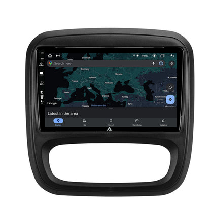 Navigatie Opel Vivaro / Renault Trafic / Fiat Talento (2014-2017), Android, Z-Octacore / 8GB RAM + 256GB ROM, 9 Inch - AD-BGZ9008+AD-BGRKIT389