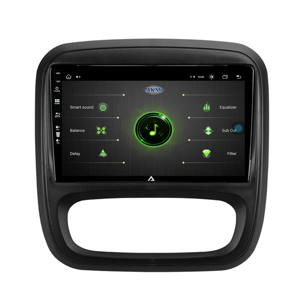 Navigatie Opel Vivaro / Renault Trafic / Fiat Talento (2014-2017), Android, Z-Octacore / 8GB RAM + 256GB ROM, 9 Inch - AD-BGZ9008+AD-BGRKIT389