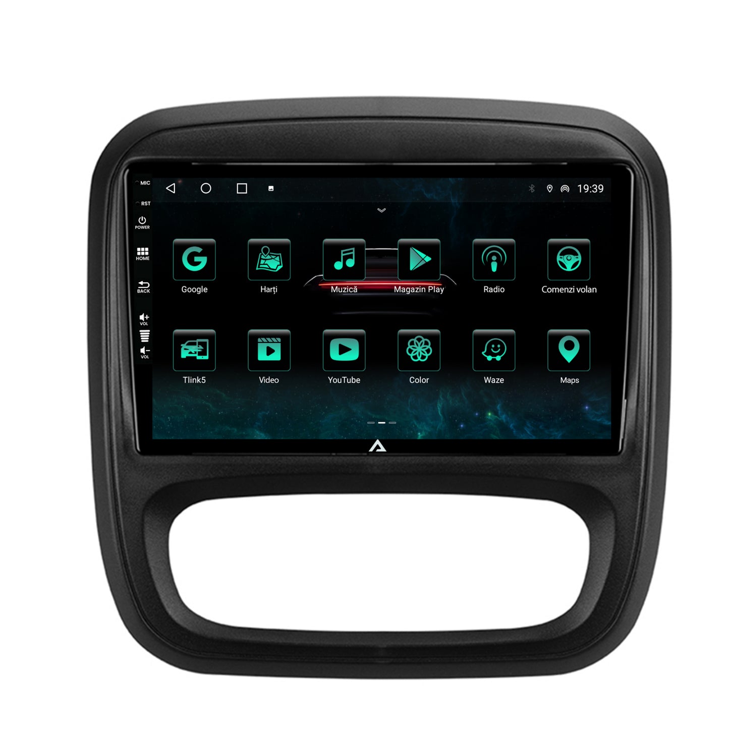 Navigatie Opel Vivaro / Renault Trafic / Fiat Talento (2014-2017), Android, A-Octacore / 4GB RAM + 64GB ROM, 9 Inch - AD-BGA9004+AD-BGRKIT389