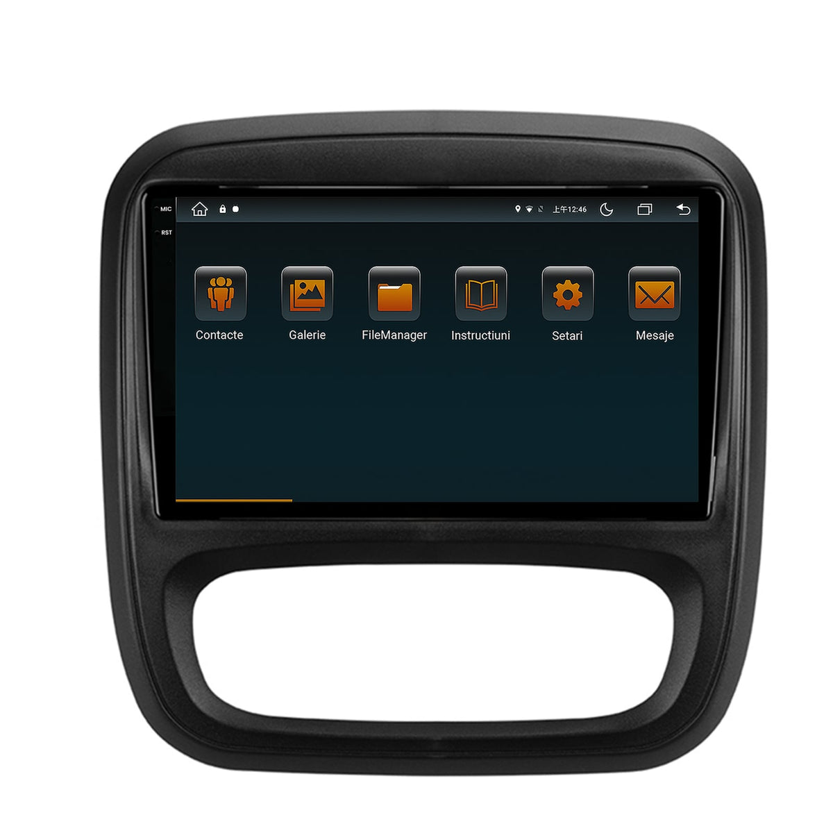 Navigatie Opel Vivaro / Renault Trafic / Fiat Talento (2014-2017), Android, V-Octacore / 4GB RAM + 64GB ROM, 9.5 Inch - AD-BGV9004+AD-BGRKIT389
