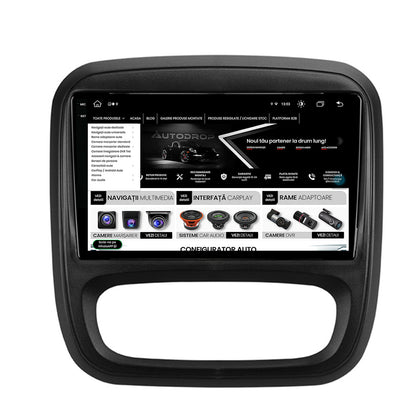 Navigatie Opel Vivaro / Renault Trafic / Fiat Talento (2014-2017), Android, V-Octacore / 4GB RAM + 64GB ROM, 9.5 Inch - AD-BGV9004+AD-BGRKIT389