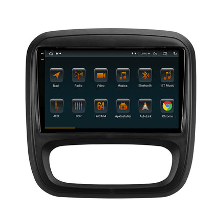 Navigatie Opel Vivaro / Renault Trafic / Fiat Talento (2014-2017), Android, V-Octacore / 4GB RAM + 64GB ROM, 9.5 Inch - AD-BGV9004+AD-BGRKIT389