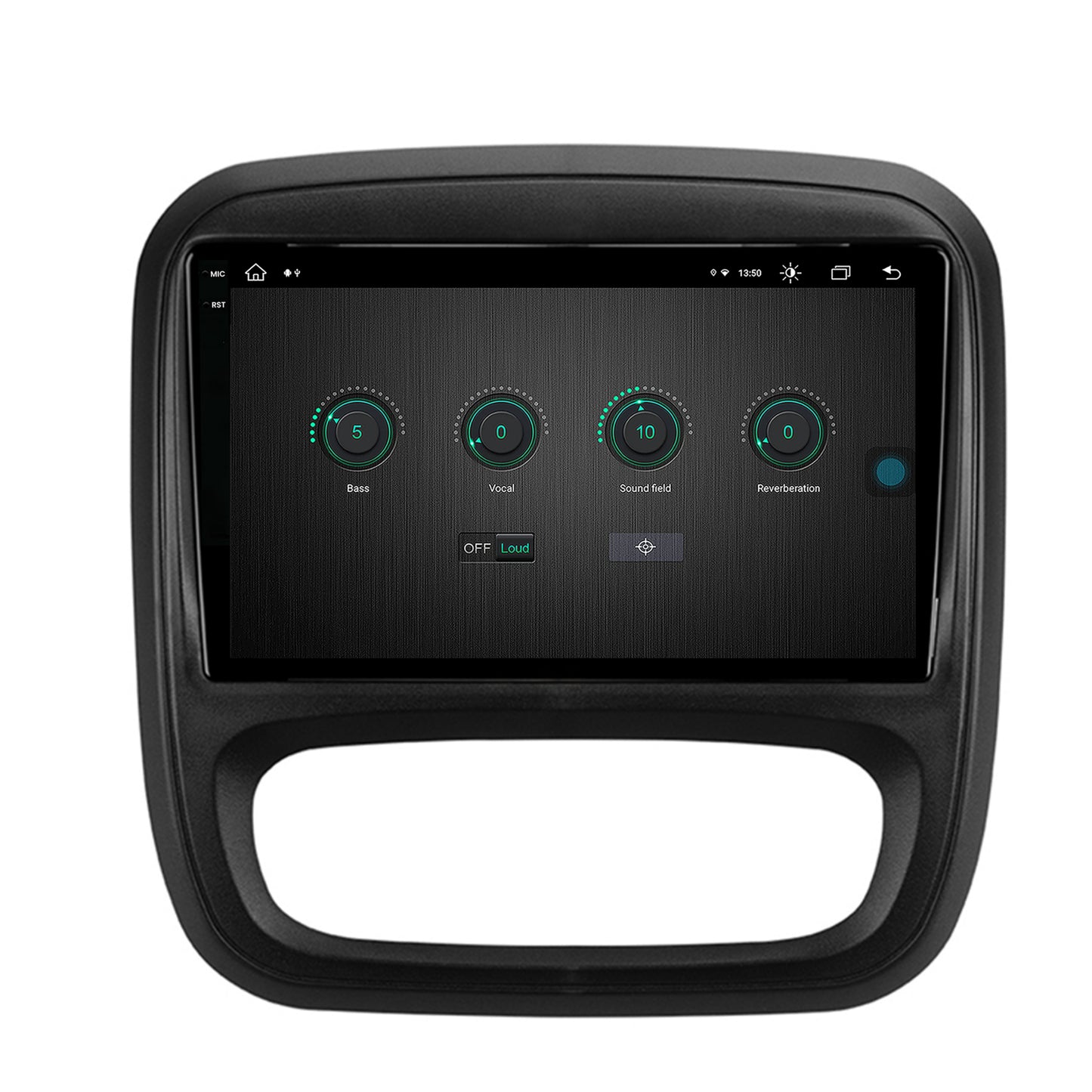 Navigatie Opel Vivaro / Renault Trafic / Fiat Talento (2014-2017), Android, V-Octacore / 4GB RAM + 64GB ROM, 9.5 Inch - AD-BGV9004+AD-BGRKIT389