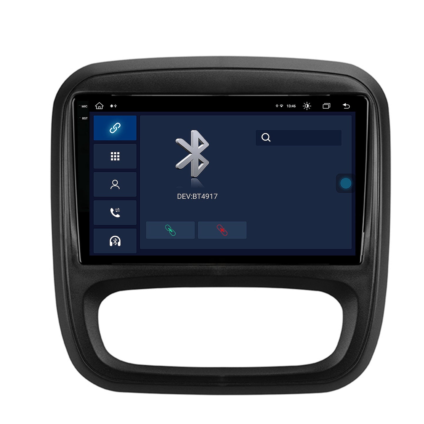 Navigatie Opel Vivaro / Renault Trafic / Fiat Talento (2014-2017), Android, V-Octacore / 4GB RAM + 64GB ROM, 9.5 Inch - AD-BGV9004+AD-BGRKIT389