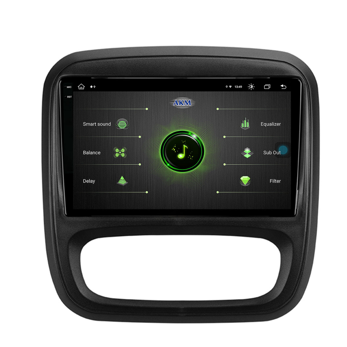 Navigatie Opel Vivaro / Renault Trafic / Fiat Talento (2014-2017), Android, X-Octacore / 8GB RAM + 256GB ROM, 9.5 Inch - AD-BGX9008+AD-BGRKIT389