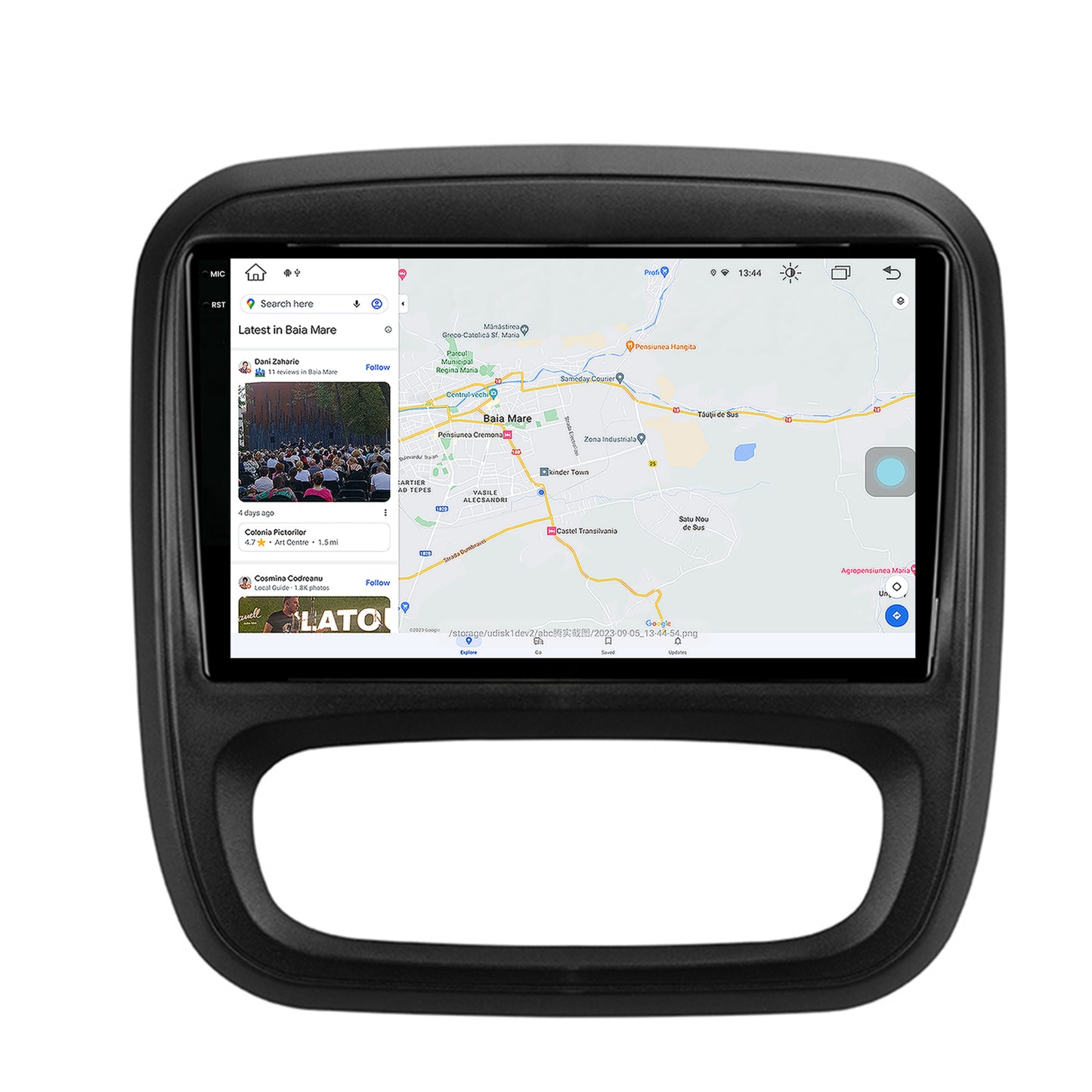 Navigatie Opel Vivaro / Renault Trafic / Fiat Talento (2014-2017), Android, X-Octacore / 8GB RAM + 256GB ROM, 9.5 Inch - AD-BGX9008+AD-BGRKIT389