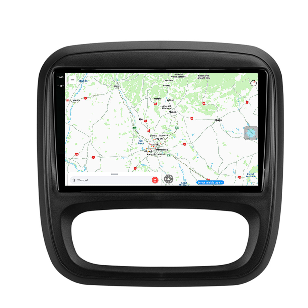 Navigatie Opel Vivaro / Renault Trafic / Fiat Talento (2014-2017), Android, X-Octacore / 8GB RAM + 256GB ROM, 9.5 Inch - AD-BGX9008+AD-BGRKIT389