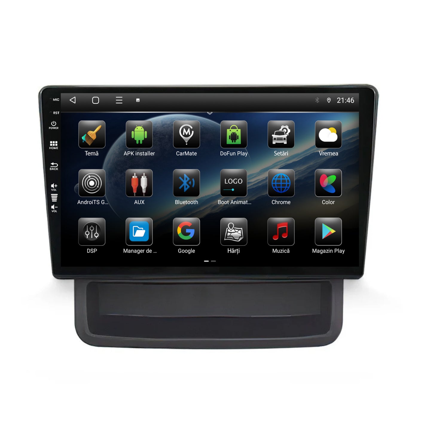 Navigatie Opel Vivaro / Renault Trafic (2010-2014), Android, P-Octacore / 2GB RAM + 32GB ROM, 10.1 Inch - AD-BGP10002+AD-BGRKIT392