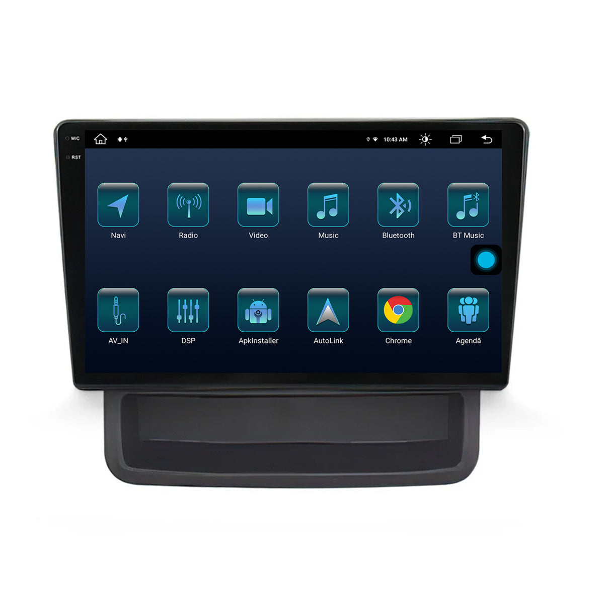 Navigatie Opel Vivaro / Renault Trafic (2010-2014), Android, X-Octacore / 8GB RAM + 256GB ROM, 10.36 Inch - AD-BGX10008+AD-BGRKIT392