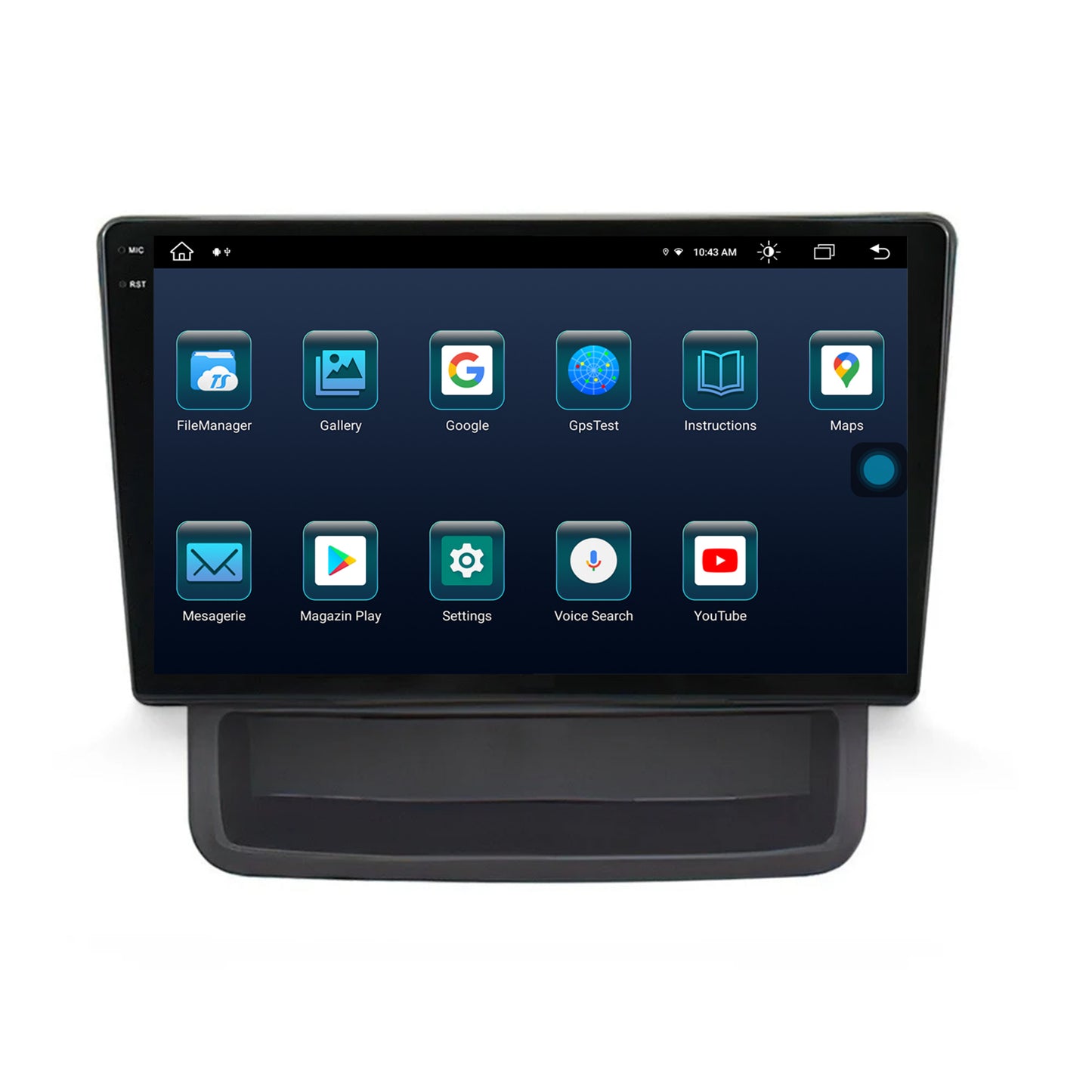 Navigatie Opel Vivaro / Renault Trafic (2010-2014), Android, X-Octacore / 8GB RAM + 256GB ROM, 10.36 Inch - AD-BGX10008+AD-BGRKIT392
