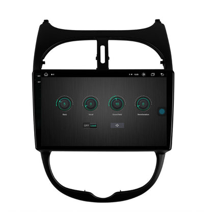 Navigatie Peugeot 206 (1998-2012), Android, X-Octacore / 8GB RAM + 256GB ROM, 9.5 Inch - AD-BGX9008+AD-BGRKIT262