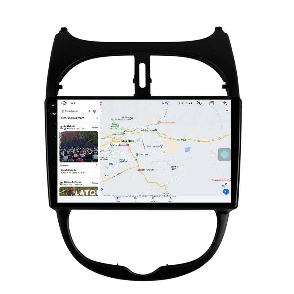 Navigatie Peugeot 206 (1998-2012), Android, X-Octacore / 8GB RAM + 256GB ROM, 9.5 Inch - AD-BGX9008+AD-BGRKIT262