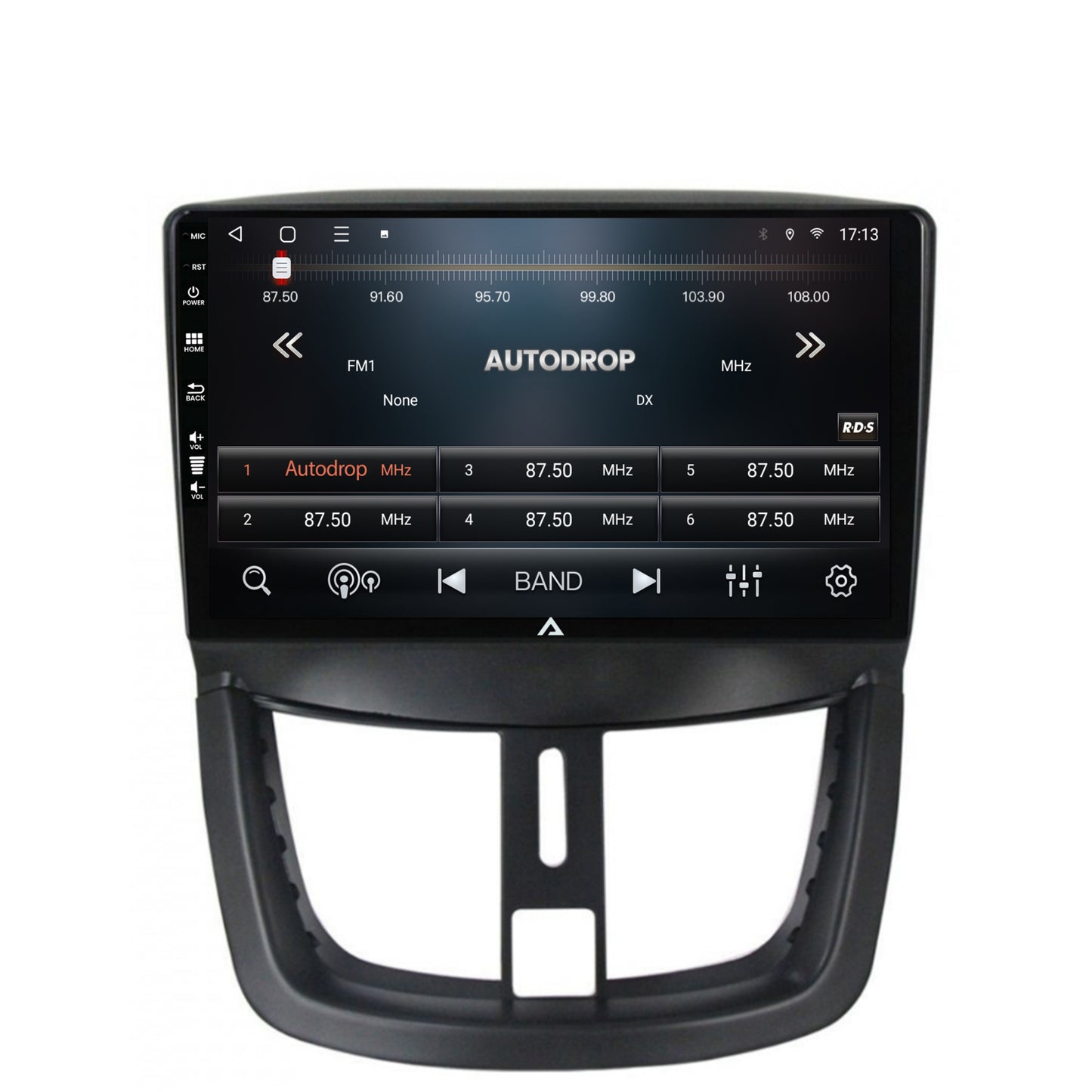 Navigatie Peugeot 207, Android, E-Octacore / 2GB RAM + 32GB ROM, 9 Inch - AD-BGE9002+AD-BGRKIT263
