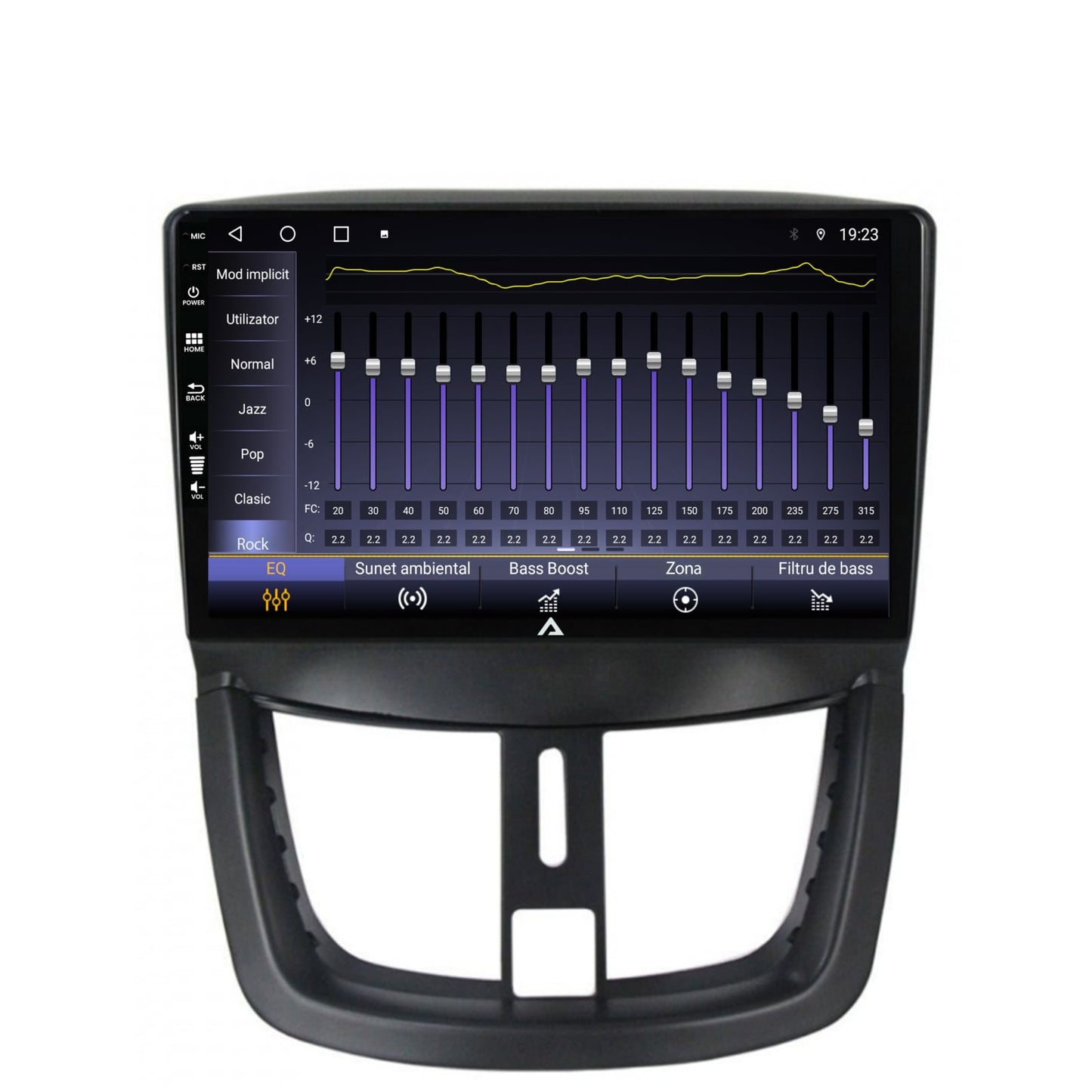 Navigatie Peugeot 207, Android, A-Octacore / 4GB RAM + 64GB ROM, 9 Inch - AD-BGA9004+AD-BGRKIT263