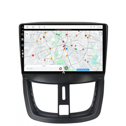 Navigatie Peugeot 207, Android, P-Octacore / 2GB RAM + 32GB ROM, 9 Inch - AD-BGP9002+AD-BGRKIT263