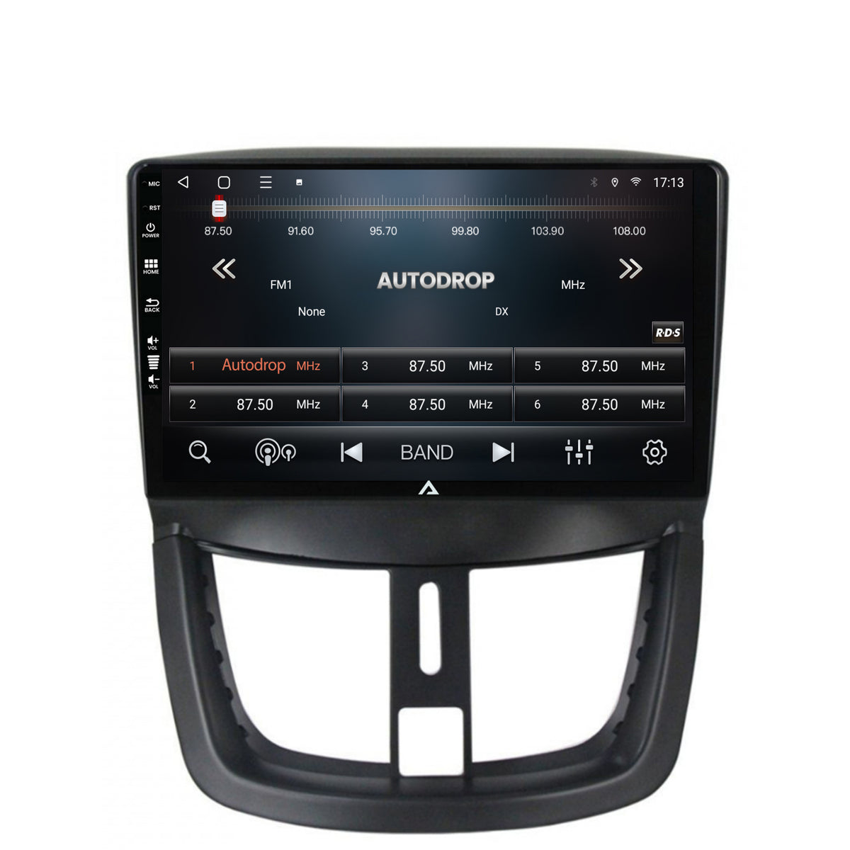Navigatie Peugeot 207, Android, P-Octacore / 2GB RAM + 32GB ROM, 9 Inch - AD-BGP9002+AD-BGRKIT263