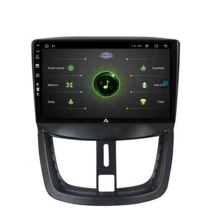 Navigatie Peugeot 207, Android, Z-Octacore / 8GB RAM + 256GB ROM, 9 Inch - AD-BGZ9008+AD-BGRKIT263