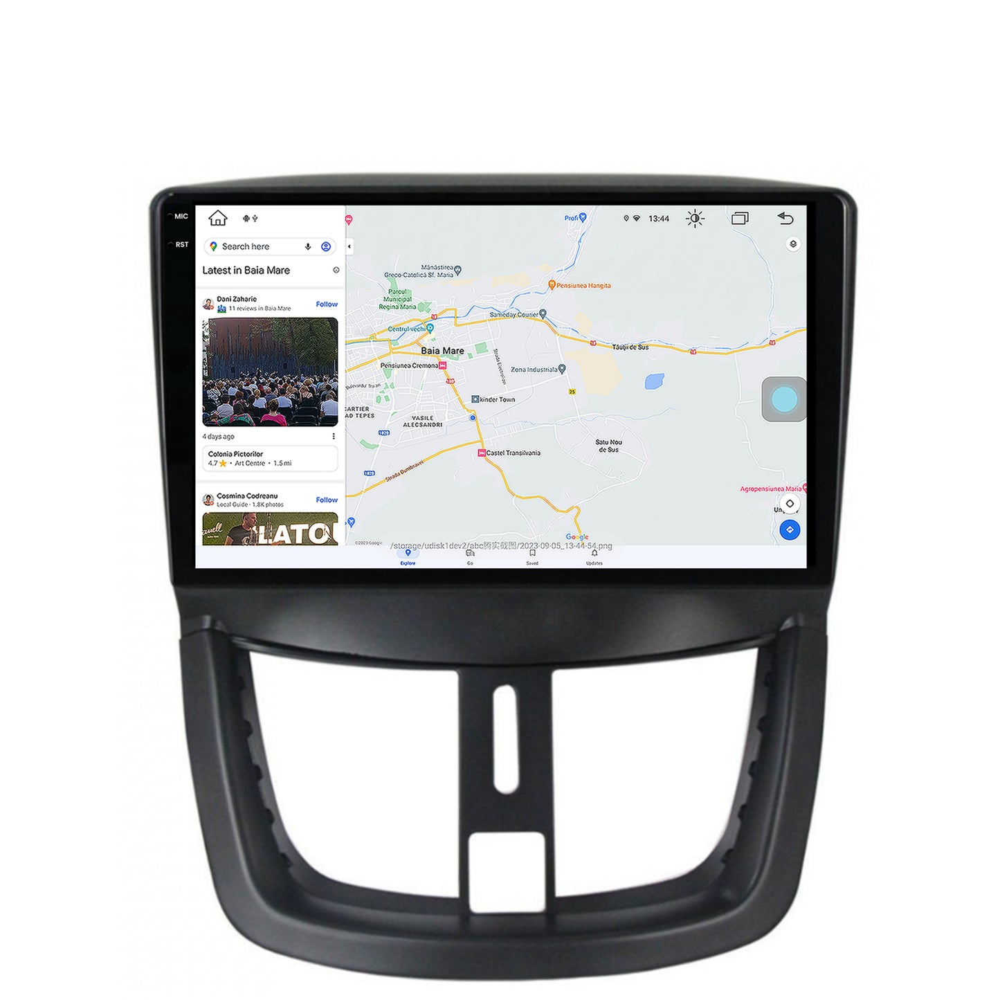 Navigatie Peugeot 207, Android, V-Octacore / 4GB RAM + 64GB ROM, 9.5 Inch - AD-BGV9004+AD-BGRKIT263