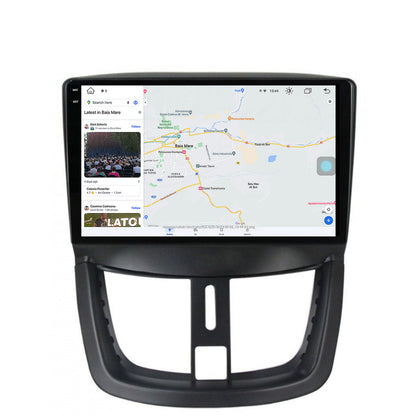 Navigatie Peugeot 207, Android, V-Octacore / 4GB RAM + 64GB ROM, 9.5 Inch - AD-BGV9004+AD-BGRKIT263