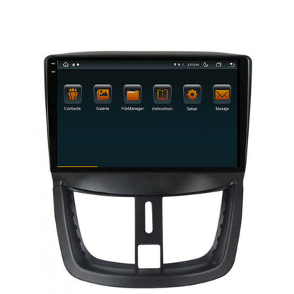 Navigatie Peugeot 207, Android, V-Octacore / 4GB RAM + 64GB ROM, 9.5 Inch - AD-BGV9004+AD-BGRKIT263