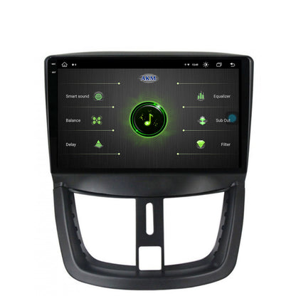 Navigatie Peugeot 207, Android, X-Octacore / 8GB RAM + 256GB ROM, 9.5 Inch - AD-BGX9008+AD-BGRKIT263
