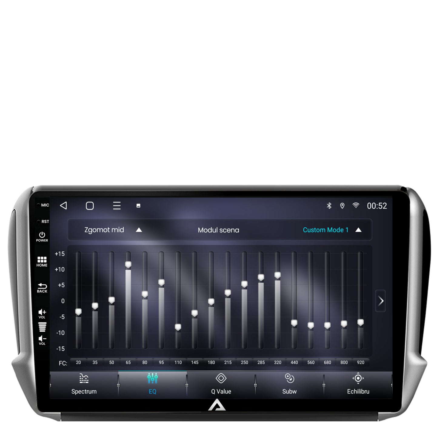Navigatie Peugeot 208/2008 (2012+), Android, E-Octacore / 2GB RAM + 32GB ROM, 10.1 Inch - AD-BGE10002+AD-BGRKIT258