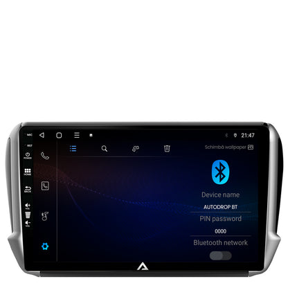 Navigatie Peugeot 208/2008 (2012+), Android, E-Octacore / 2GB RAM + 32GB ROM, 10.1 Inch - AD-BGE10002+AD-BGRKIT258