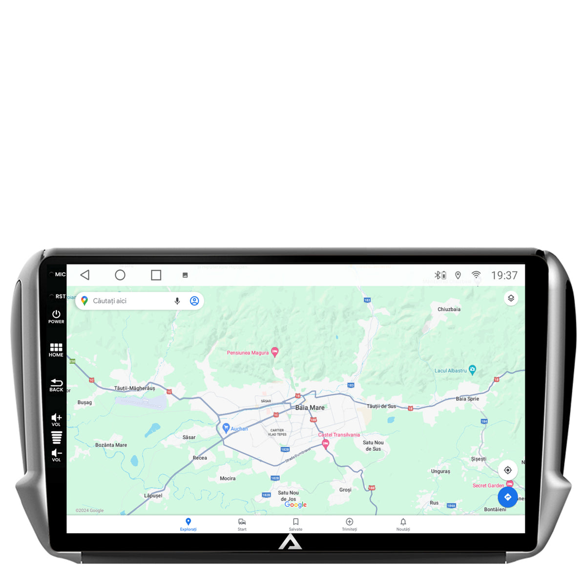 Navigatie Peugeot 208/2008 (2012+), Android, A-Octacore / 4GB RAM + 64GB ROM, 10.1 Inch - AD-BGA10004+AD-BGRKIT258