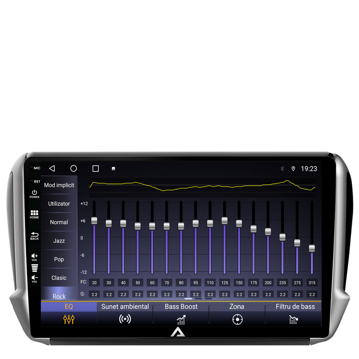 Navigatie Peugeot 208/2008 (2012+), Android, A-Octacore / 4GB RAM + 64GB ROM, 10.1 Inch - AD-BGA10004+AD-BGRKIT258