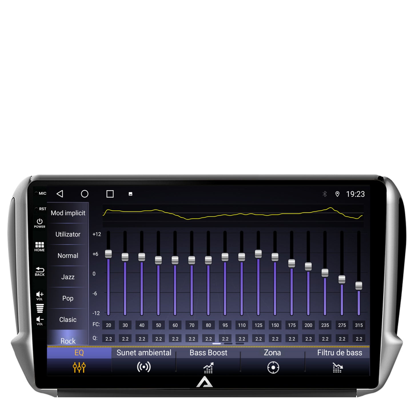 Navigatie Peugeot 208/2008 (2012+), Android, A-Octacore / 4GB RAM + 64GB ROM, 10.1 Inch - AD-BGA10004+AD-BGRKIT258
