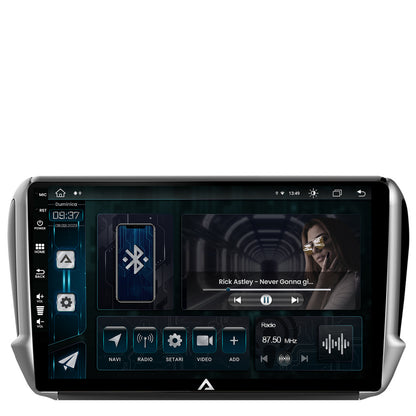 Navigatie Peugeot 208/2008 (2012+), Android, Z-Octacore / 8GB RAM + 256GB ROM, 10.1 Inch - AD-BGZ10004+AD-BGRKIT258