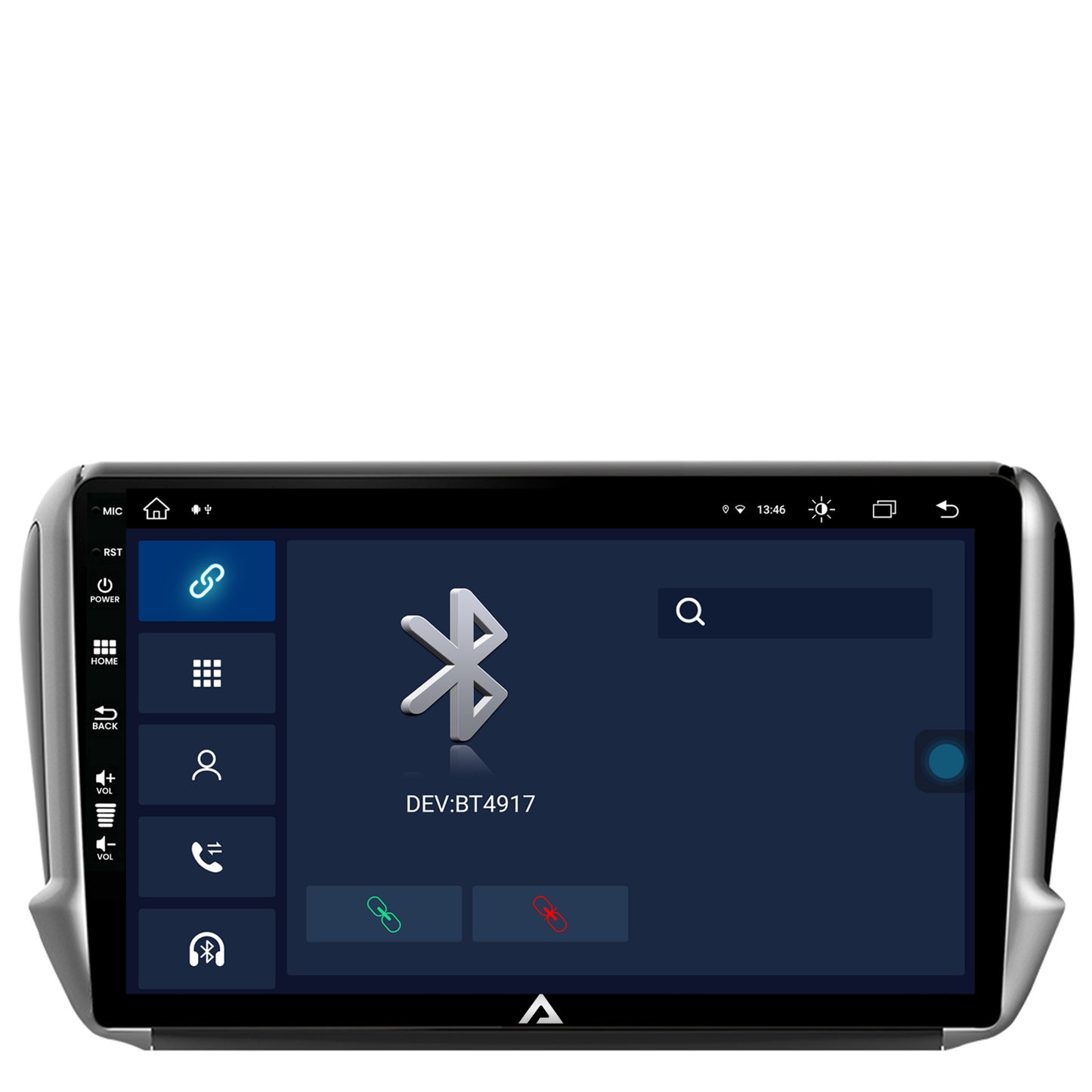 Navigatie Peugeot 208/2008 (2012+), Android, Z-Octacore / 8GB RAM + 256GB ROM, 10.1 Inch - AD-BGZ10004+AD-BGRKIT258