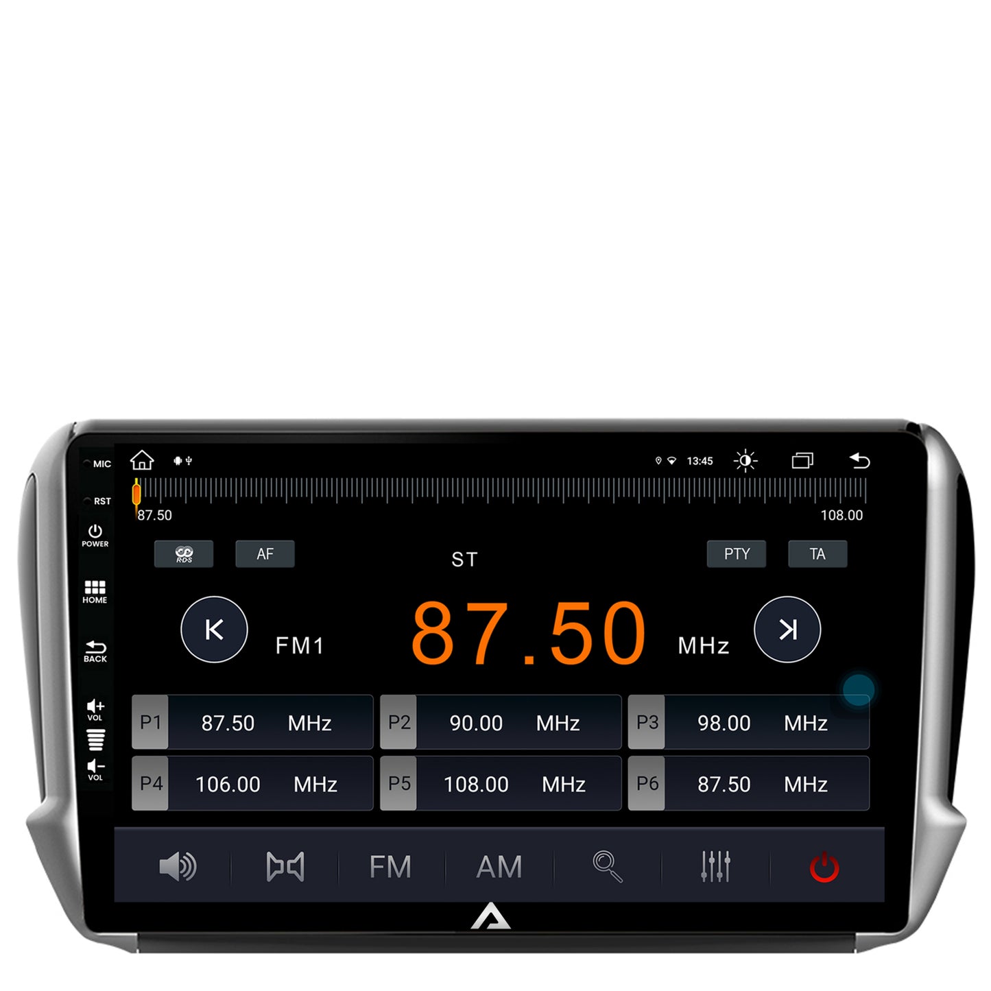 Navigatie Peugeot 208/2008 (2012+), Android, Z-Octacore / 8GB RAM + 256GB ROM, 10.1 Inch - AD-BGZ10004+AD-BGRKIT258