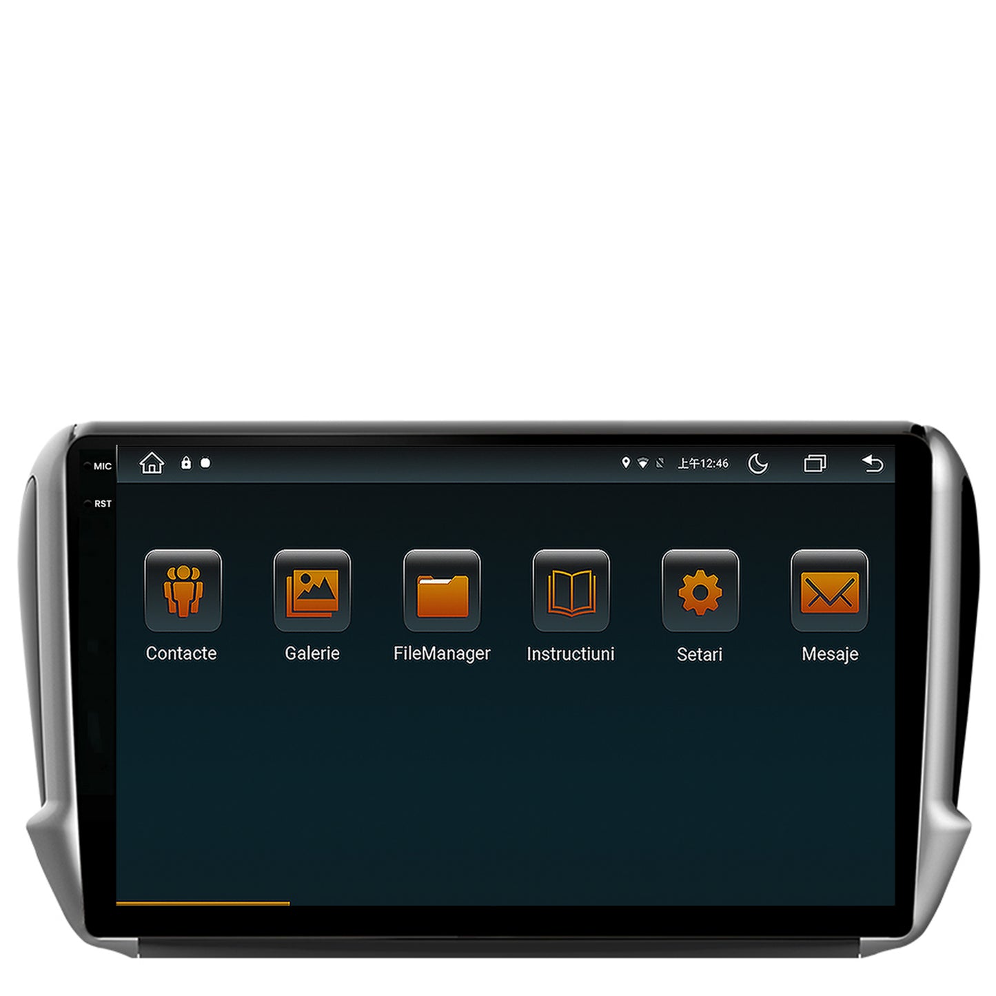 Navigatie Peugeot 208/2008 (2012+), Android, V-Octacore / 4GB RAM + 64GB ROM, 10.36 Inch - AD-BGV10004+AD-BGRKIT258