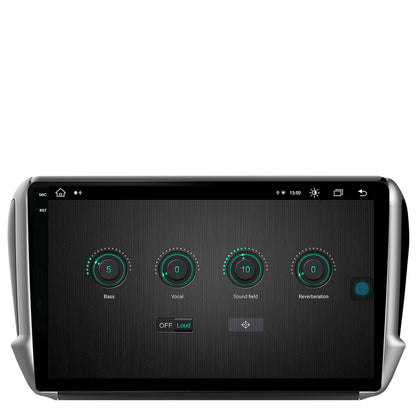 Navigatie Peugeot 208/2008 (2012+), Android, V-Octacore / 4GB RAM + 64GB ROM, 10.36 Inch - AD-BGV10004+AD-BGRKIT258