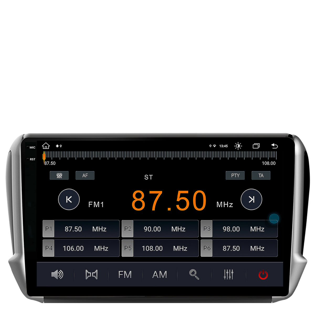 Navigatie Peugeot 208/2008 (2012+), Android, X-Octacore / 8GB RAM + 256GB ROM, 10.36 Inch - AD-BGX10008+AD-BGRKIT258