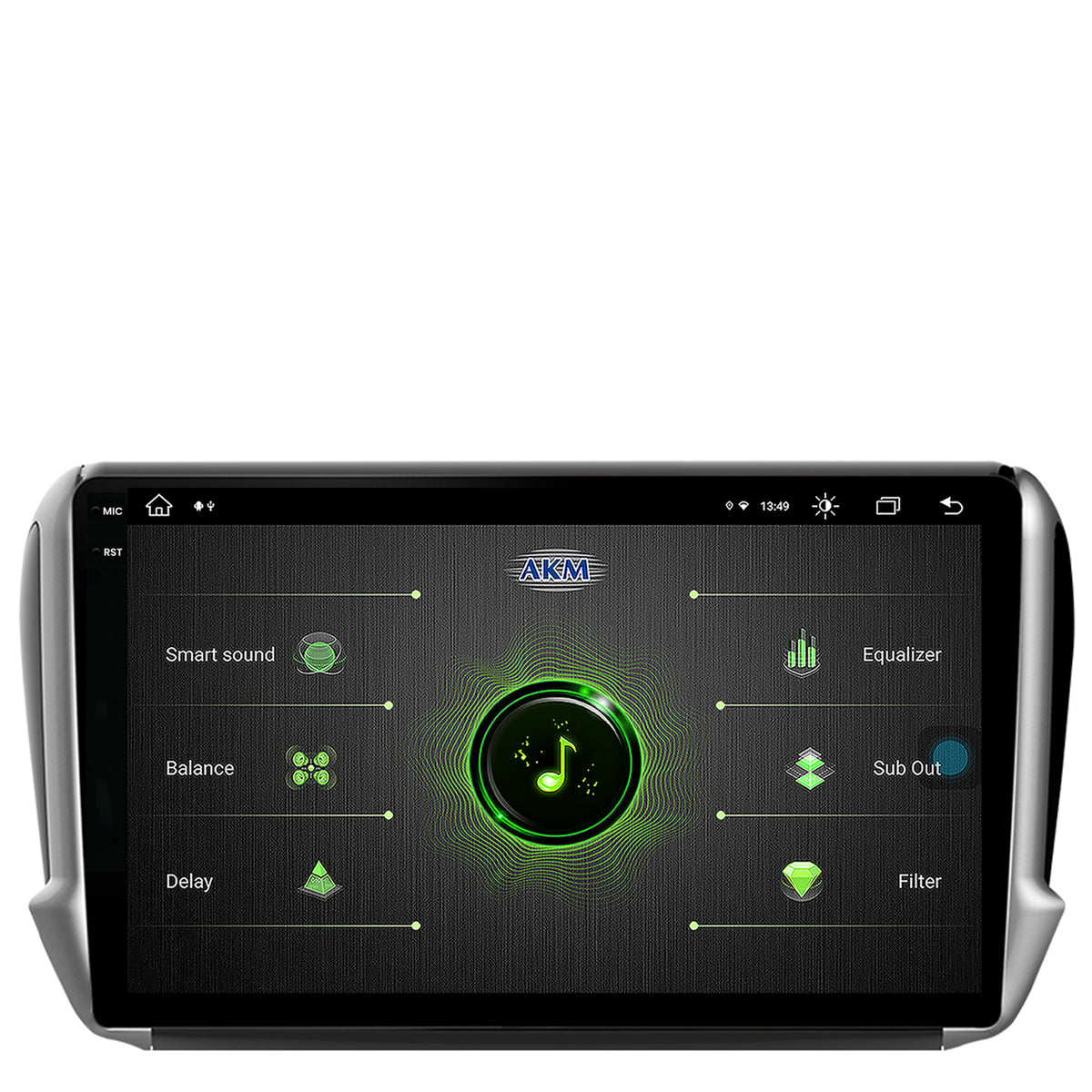 Navigatie Peugeot 208/2008 (2012+), Android, X-Octacore / 8GB RAM + 256GB ROM, 10.36 Inch - AD-BGX10008+AD-BGRKIT258