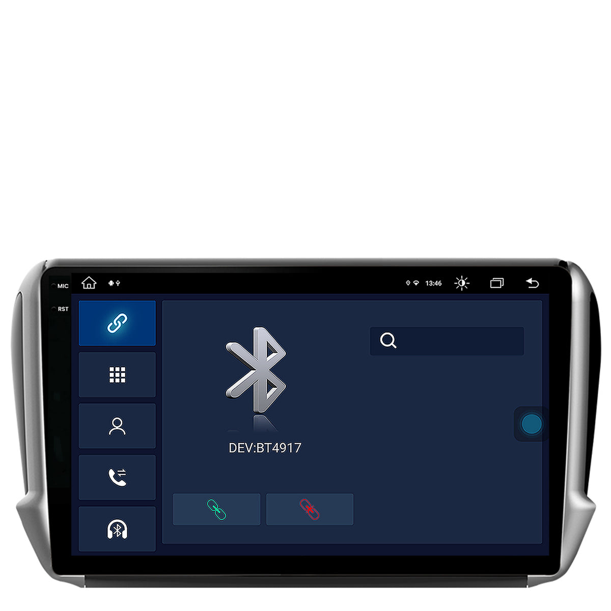 Navigatie Peugeot 208/2008 (2012+), Android, X-Octacore / 8GB RAM + 256GB ROM, 10.36 Inch - AD-BGX10008+AD-BGRKIT258