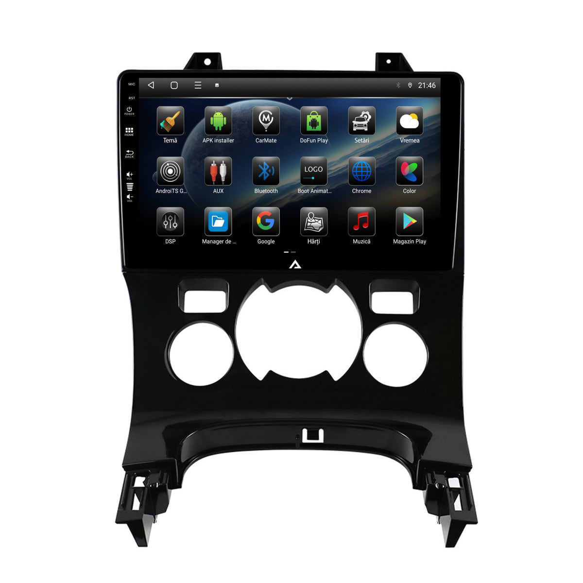 Navigatie Peugeot 3008/5008, Android, E-Octacore / 2GB RAM + 32GB ROM, 9 Inch - AD-BGE9002+AD-BGRKIT259