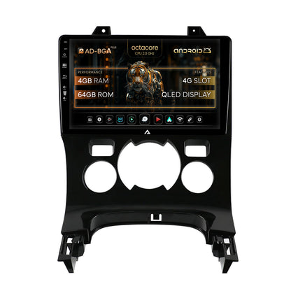 Navigatie Peugeot 3008/5008, Android, A-Octacore / 4GB RAM + 64GB ROM, 9 Inch - AD-BGA9004+AD-BGRKIT259