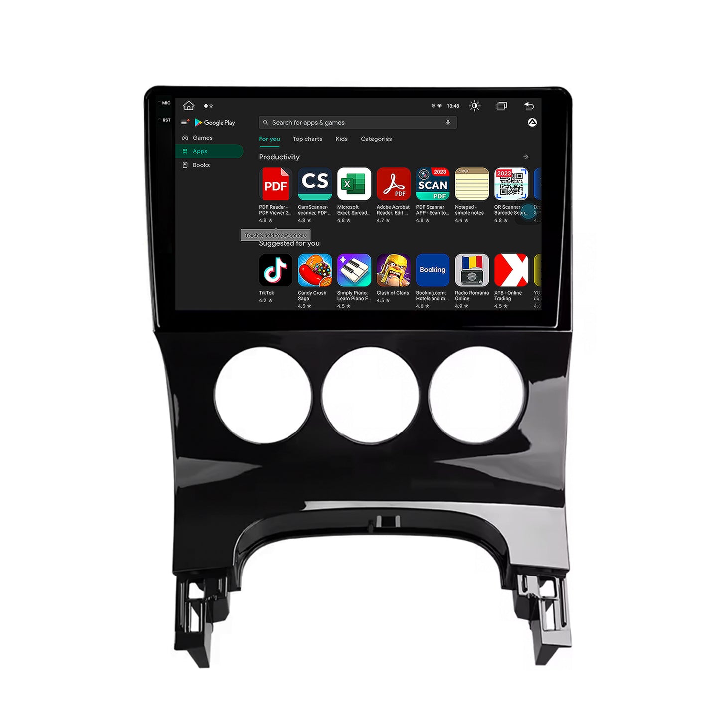 Navigatie Peugeot 3008/5008, Android, V-Octacore / 4GB RAM + 64GB ROM, 9.5 Inch - AD-BGV9004+AD-BGRKIT260