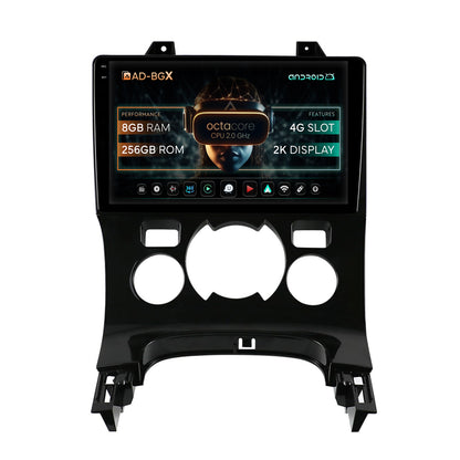 Navigatie Peugeot 3008/5008, Android, X-Octacore / 8GB RAM + 256GB ROM, 9.5 Inch - AD-BGX9008+AD-BGRKIT259