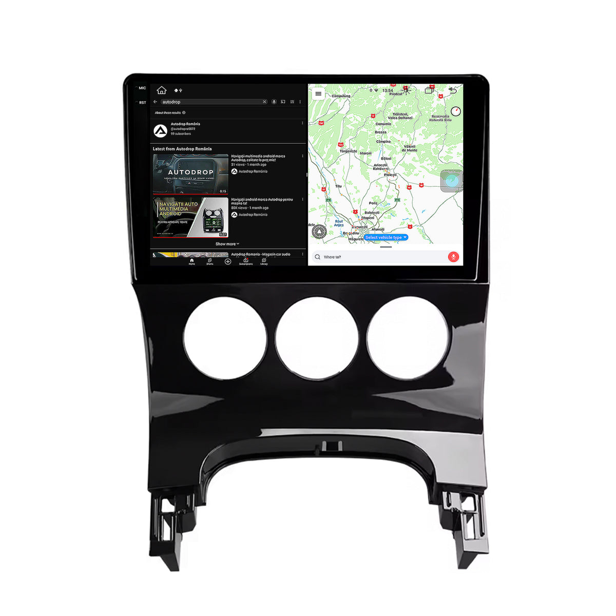 Navigatie Peugeot 3008/5008, Android, X-Octacore / 8GB RAM + 256GB ROM, 9.5 Inch - AD-BGX9008+AD-BGRKIT260