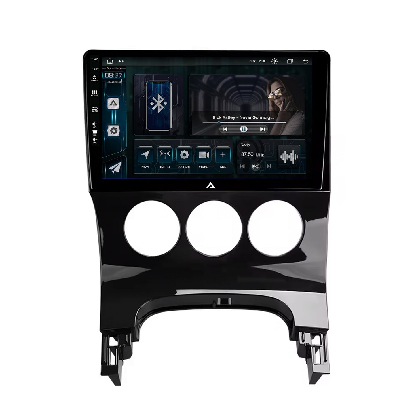 Navigatie Peugeot 3008/5008, Android, Z-Octacore / 8GB RAM + 256GB ROM, 9 Inch - AD-BGZ9008+AD-BGRKIT260