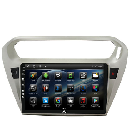 Navigatie Peugeot 301 / Citroen C-Elysee, Android, P-Octacore / 2GB RAM + 32GB ROM, 9 Inch - AD-BGP9002+AD-BGRKIT255