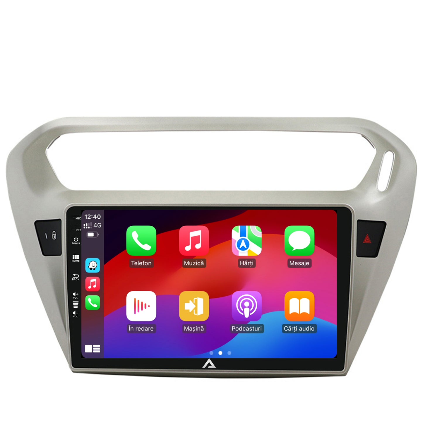 Navigatie Peugeot 301 / Citroen C-Elysee, Android, P-Octacore / 2GB RAM + 32GB ROM, 9 Inch - AD-BGP9002+AD-BGRKIT255