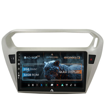 Navigatie Peugeot 301 / Citroen C-Elysee, Android, P-Octacore / 2GB RAM + 32GB ROM, 9 Inch - AD-BGP9002+AD-BGRKIT255