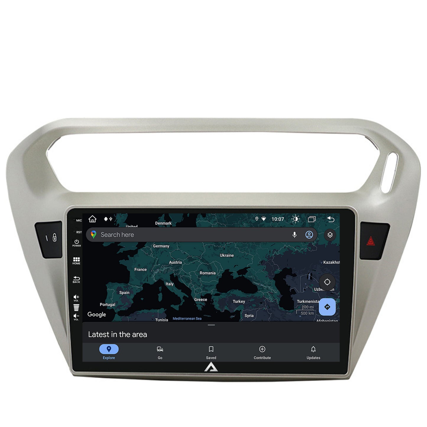 Navigatie Peugeot 301 / Citroen C-Elysee, Android, Z-Octacore / 8GB RAM + 256GB ROM, 9 Inch - AD-BGZ9008+AD-BGRKIT255