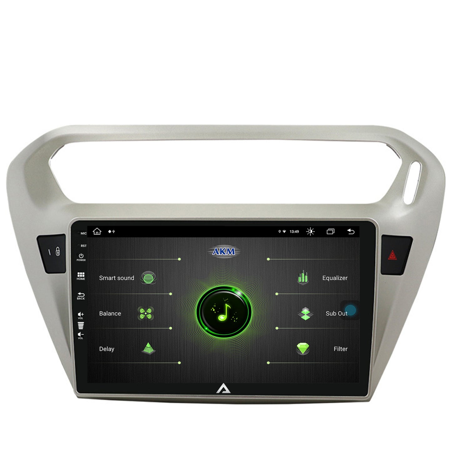 Navigatie Peugeot 301 / Citroen C-Elysee, Android, Z-Octacore / 8GB RAM + 256GB ROM, 9 Inch - AD-BGZ9008+AD-BGRKIT255